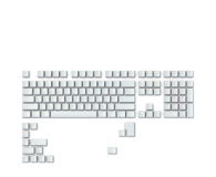 Glorious Doubleshot V2 Keycaps White - 1299592 - zdjęcie 2